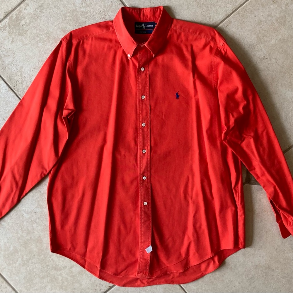 Ralph Lauren Men's Vermillion shirt